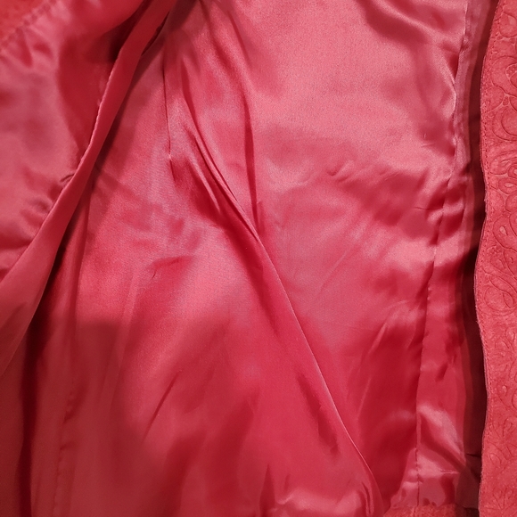 Coldwater Creek Press Suede Genuine Leather Vest - Picture 4 of 5